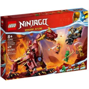 LEGO Ninjago 71793: Dragón de lava Heatwave transformable